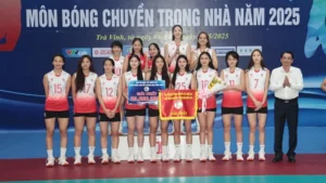 Khép lại Giải Bóng Chuyền Vô Địch Trẻ Quốc Gia 2025: SK PearlNest Khánh Hòa và Thông Tin - Đông Bắc Lên Đỉnh