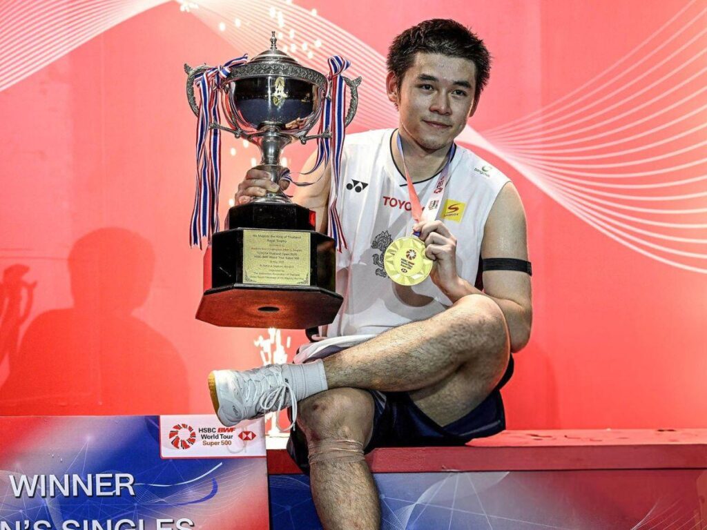 Kunlavut Vitidsarn: Vượt qua Anders Antonsen, Thái Lan Đoạt Vô Địch Thailand Open 2025